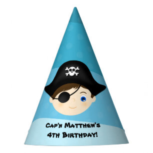 Chapeaux De Fètes Pirate Boy