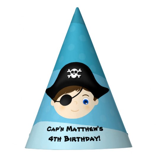 Chapeaux De Fètes Pirate Boy (Devant)
