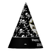 Chapeaux De Fètes Pirate Cross Bones (Gauche)