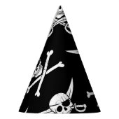 Chapeaux De Fètes Pirate Skull and bones (Gauche)