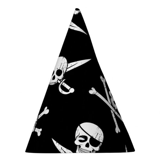 Chapeaux De Fètes Pirate Skull and bones (Droite)