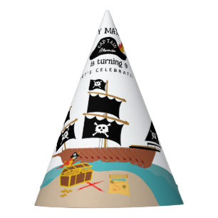 Chapeaux De Fètes Pirate Thème Anniversaire Fête