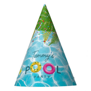 Chapeaux De Fètes Piscine tropicale Piscine de fête Anniversaire