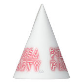 Chapeaux De Fètes Pizza Party Simple (Gauche)