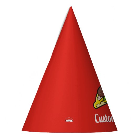 Chapeaux De Fètes Pizza slice (Gauche)