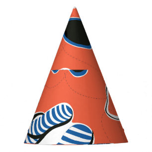 Chapeaux De Fètes Plage d'été : Relaxant Motif sans couture.