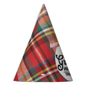 Chapeaux De Fètes Plaid 4Anniversaire BBQ Rustic Grill Party (Gauche)