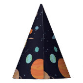Chapeaux De Fètes Planètes, étoiles, galaxie (Dos)