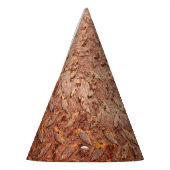 Chapeaux De Fètes Plaque d'acier rouillé, texture de métal grungy. (Gauche)