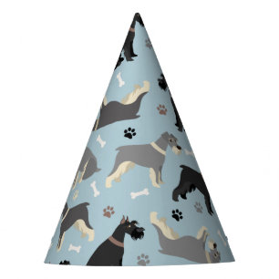 Chapeaux De Fètes Poches et os Schnauzer