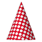 Chapeaux De Fètes Point Polka rouge (Gauche)