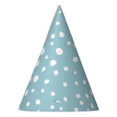 Chapeaux De Fètes Points Dalmatiens Bleus, Points Dalmatiens, Impres (Gauche)