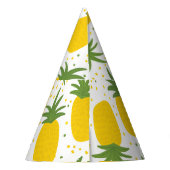 Chapeaux De Fètes Points d'ananas : Conception de fruits d'été (Dos)