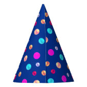 Chapeaux De Fètes Points multicolores (Dos)