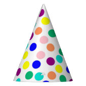 Chapeaux De Fètes Points multicolores (Gauche)