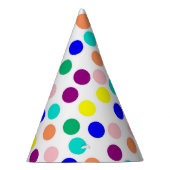 Chapeaux De Fètes Points multicolores (Droite)