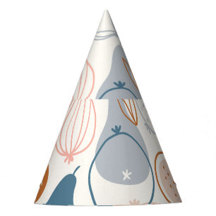Chapeaux De Fètes Poire scandinave Imprimer : Motif de fruits Vintag
