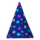 Chapeaux De Fètes Pois multicolores (Droite)