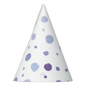 Chapeaux De Fètes pois peints à la main (Gauche)