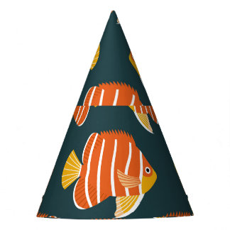 Chapeaux De Fètes Poisson Frénétique : Conception Vintage sans joint
