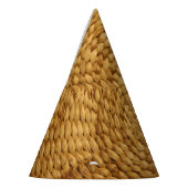 Chapeaux De Fètes Poitrine tissée : Authenticité Brown texturée (Gauche)