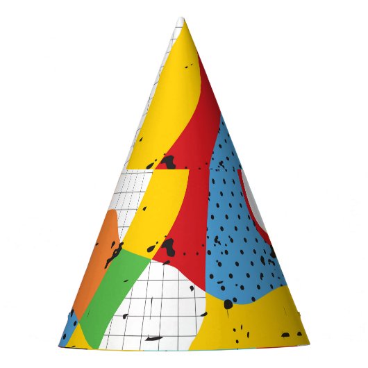 Chapeaux De Fètes Pop Art, Minimalisme Vibrant. (Devant)