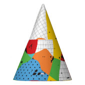 Chapeaux De Fètes Pop Art, Minimalisme Vibrant. (Gauche)