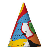 Chapeaux De Fètes Pop Art, Minimalisme Vibrant. (Droite)