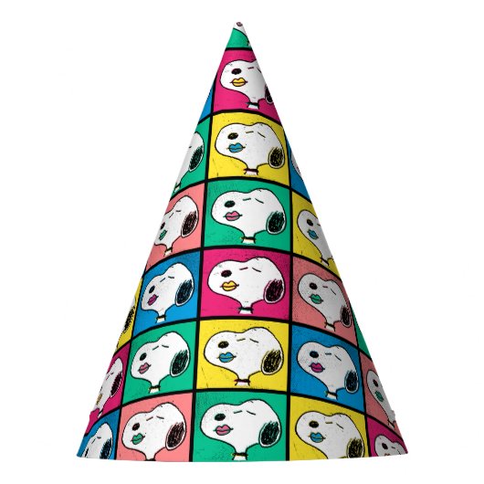 Chapeaux De Fètes Pop Art Snoopy Lips | Mod pour vous Motif (Devant)