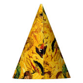 Chapeaux De Fètes Portrait féminin africain avec coucher de soleil (Dos)