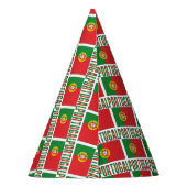 Chapeaux De Fètes Portuguese Flag Tiled Personalized Paper (Dos)