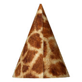 Chapeaux De Fètes Poster de animal Giraffe Anniversaire Casquette (Dos)