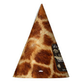 Chapeaux De Fètes Poster de animal Giraffe Anniversaire Casquette (Gauche)