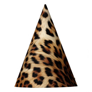 Chapeaux De Fètes Poster de animal Leopard à crème Brown