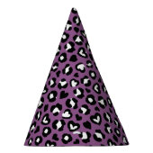 Chapeaux De Fètes Poster de animal, Léopard Violet, Spots De Cheetah (Droite)