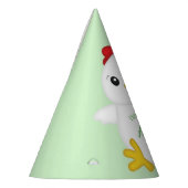 Chapeaux De Fètes Poulet fête d'anniversaire Vert (Gauche)
