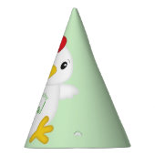 Chapeaux De Fètes Poulet fête d'anniversaire Vert (Droite)