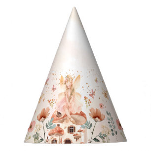 Chapeaux De Fètes Premier anniversaire de la fille aux champignons d