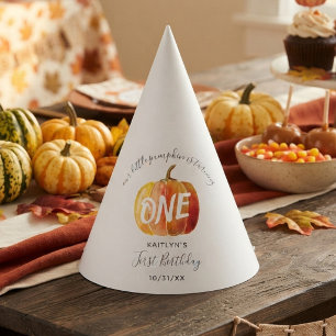 Chapeaux De Fètes Premier anniversaire de Little Pumpkin