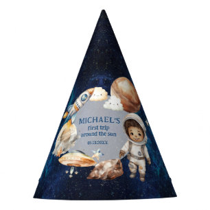 Chapeaux De Fètes Premier voyage autour du Soleil Galaxy 1er anniver