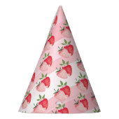 Chapeaux De Fètes Première partie du Berry aux fraises d'aquarelle (Gauche)