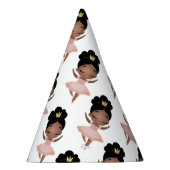 Chapeaux De Fètes Princesse noire Ballerina (Droite)