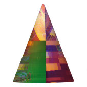 Chapeaux De Fètes problème Abstrait : texture de l'écran de test (Dos)