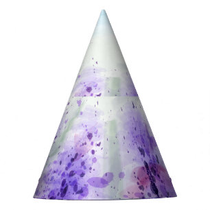 Chapeaux De Fètes Provence Lavande : Vintage aquarelle