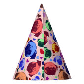Chapeaux De Fètes Pug Puppy Dog PopArt Retro Style (Dos)