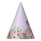 Chapeaux De Fètes Purple Castle Fairytale Anniversaire Thème avec Fa (Gauche)