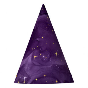 Chapeaux De Fètes Purple Galaxy Series Design 8