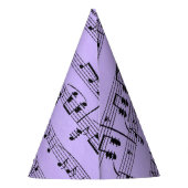 Chapeaux De Fètes Purple Sheet Music Anniversaire (Dos)