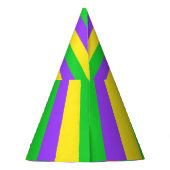 Chapeaux De Fètes Purple Vert Jaune New Orleans Mardi Gras (Dos)