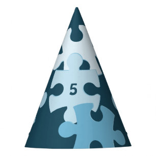 Chapeaux De Fètes Puzzle amusant pour enfants 5ème anniversaire heur